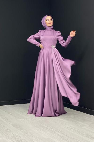 Akasya Abiye Gül Rengi