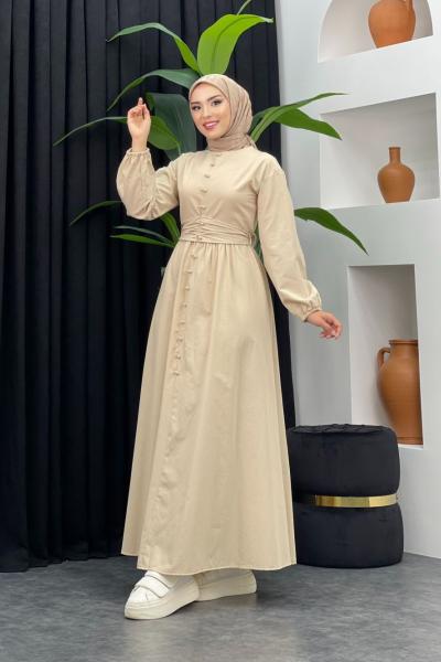 Aliye Elbise Taş Rengi