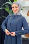 Anne Abiye Takım İndigo Mavisi