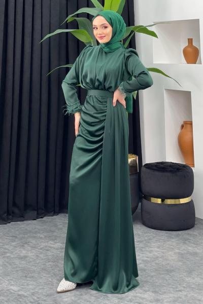 Aybüke Saten Abiye Zümrüt