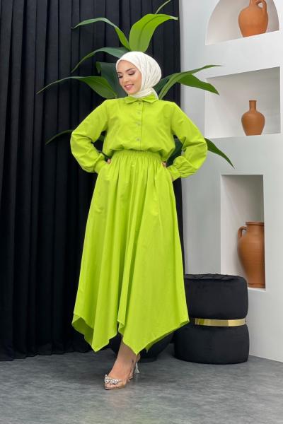 Aycan Etekli Takım Fıstık Yeşili