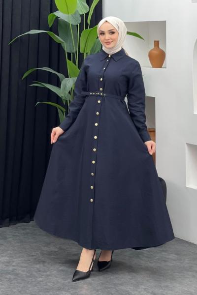 Aylin Elbise Lacivert