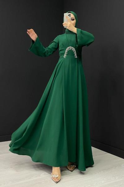 Aymire Elbise Zümrüt