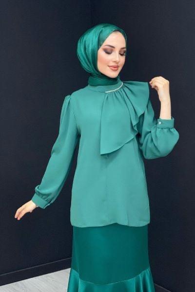 Aysun Gömlek Yeşil