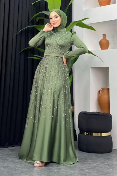 Azra Abiye Fıstık Yeşili