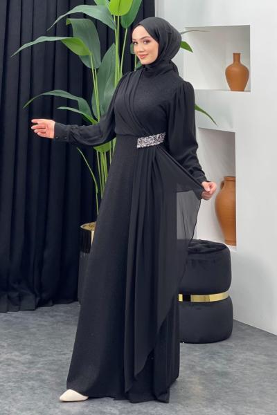 Bade Abiye Siyah