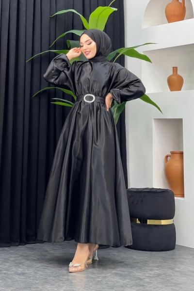 Bengisu Parlak Elbise Siyah