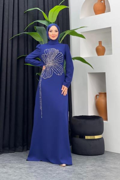 Bengü Abiye Lacivert