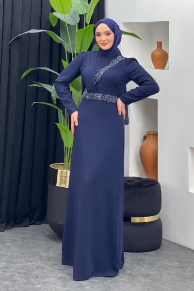Beril Abiye Lacivert