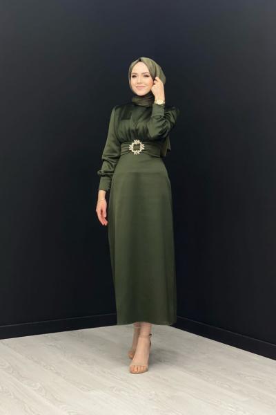 Berivan Elbise Haki Yeşili