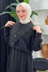 Berrin Elbise Siyah