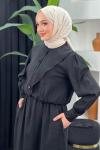 Berrin Elbise Siyah
