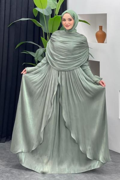 Beta Abiye Mint Yeşili