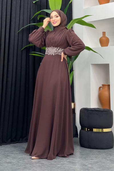 Birce Abiye Kahverengi