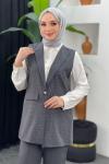 Burcu Takım Gri