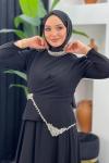 Cankız Abiye Siyah