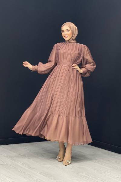 Ceylan Elbise Kahverengi