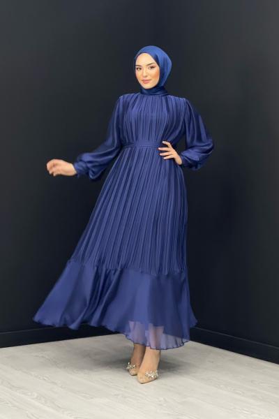 Ceylan Elbise Lacivert