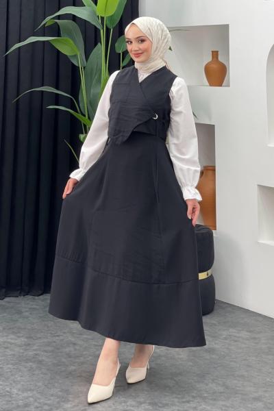 Demet Etekli Takım Siyah