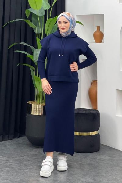 Deren Elbise Lacivert