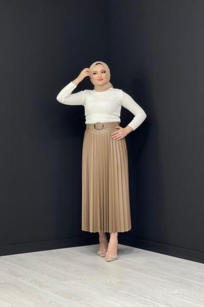 Deri Etek Sütlü Kahve