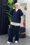 Diana Pantolonlu Takım Lacivert