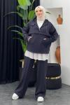 Diana Pantolonlu Takım Antrasit