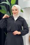 Diva Etekli Takım Siyah