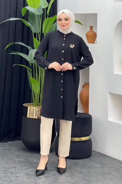 Elçin Tunik Siyah