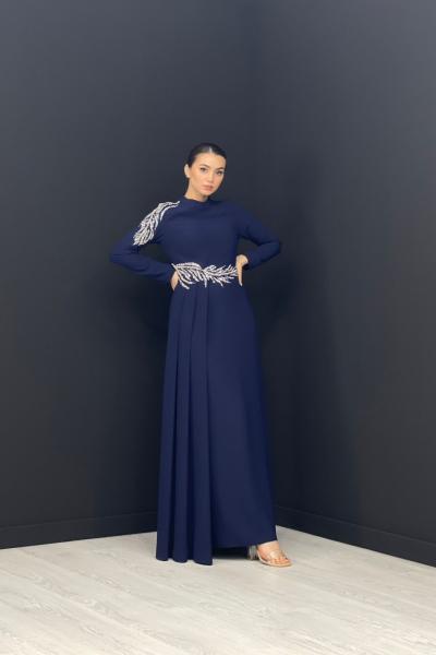 Elfida Abiye Lacivert