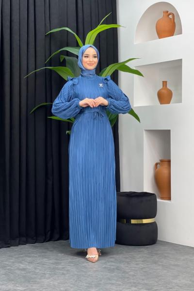 Elmas Elbise İndigo Mavisi