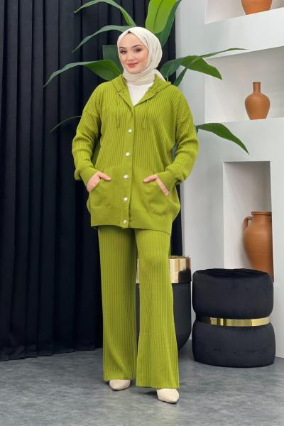 Ender Takım Fıstık Yeşili