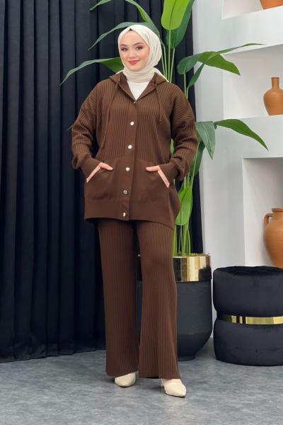 Ender Takım Kahverengi