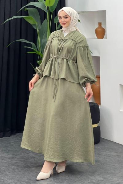 Ennur Etekli Takım Mint Yeşili