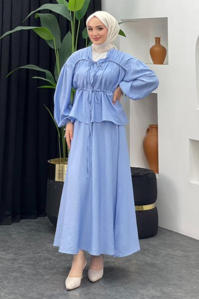 Ennur Etekli Takım Bebe Mavisi