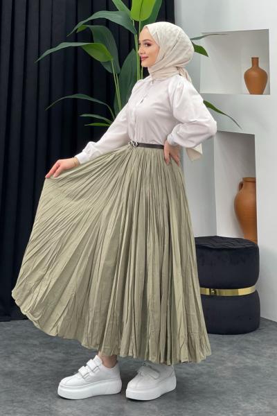 Filiz Etek Su Yeşili