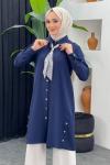 Funda Tunik Lacivert