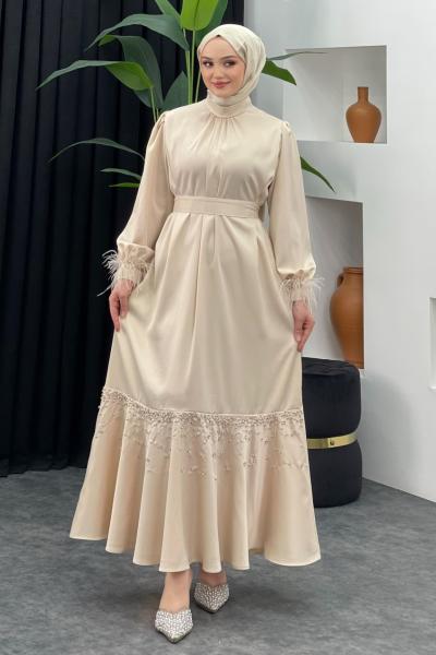 Gönül Abiye Taş Rengi