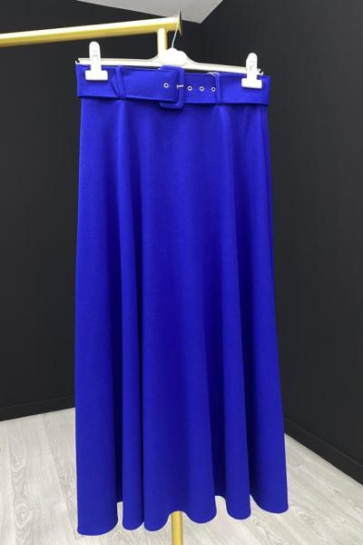 Görkem Etek Saks Mavisi