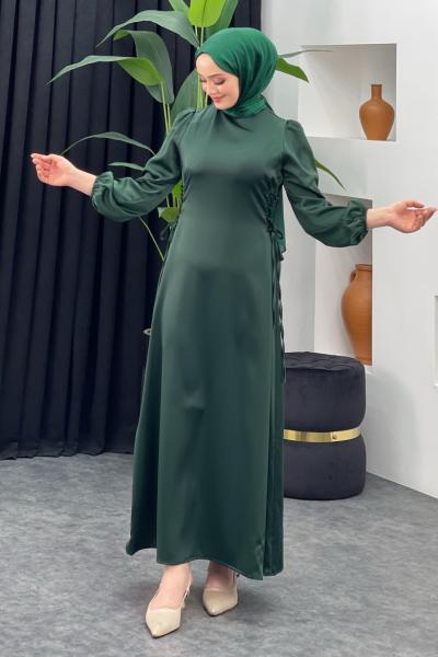 Gülsüm Elbise Zümrüt