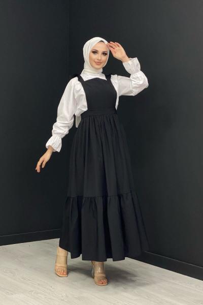 Güneş Elbise Siyah