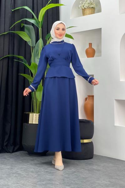 Hafsa Etekli Takım Lacivert