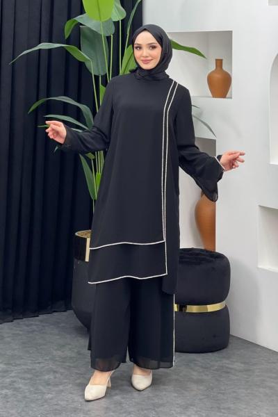 Handan Abiye Takım Siyah