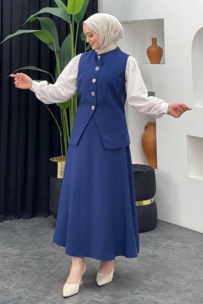 Hasret Etekli Takım Lacivert