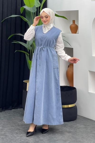 Havadis Kot Jile Açık Mavi