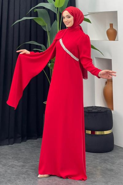 Hayat Abiye Kırmızı