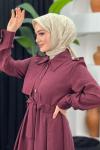 İlknur Elbise Bordo
