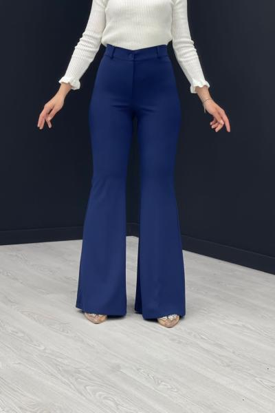 İspanyol Paça Pantolon Lacivert