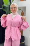 Jale Keten Takım Pembe