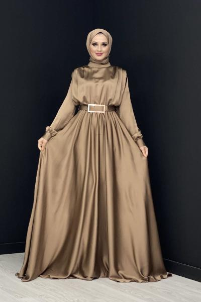 Kemeri Tokalı Abiye Vizon